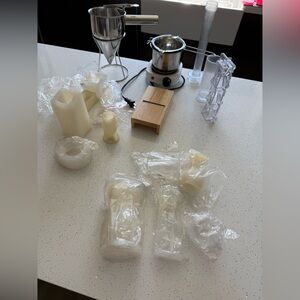 Candle Making Kit with Wax and Molds